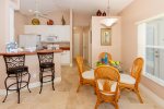 Fully equipped kitchen as well as breakfast nook